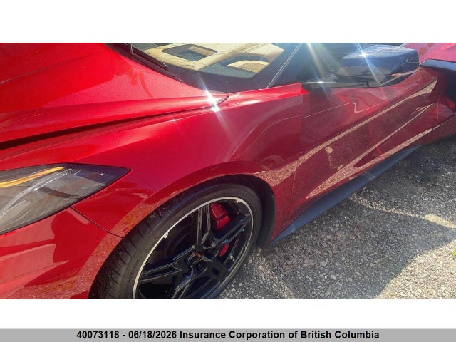 Продажа на аукционе авто 2023 Chevrolet Corvette Stingray 3lt, vin: 1G1YC3D41P5110733, номер лота: 40073118