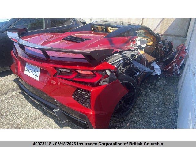 Продажа на аукционе авто 2023 Chevrolet Corvette Stingray 3lt, vin: 1G1YC3D41P5110733, номер лота: 40073118