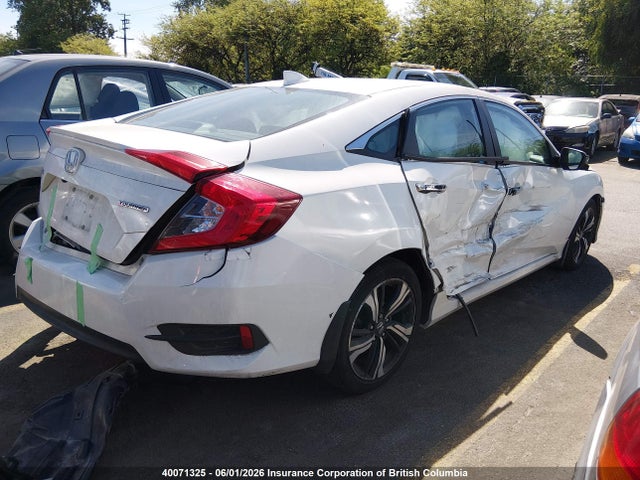 Продаж на аукціоні авто 2017 Honda Civic Touring, vin: 2HGFC1F93HH103225, номер лоту: 40071325
