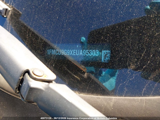 Продаж на аукціоні авто 2014 Ford Escape Se, vin: 1FMCU9G9XEUA95303, номер лоту: 40073126