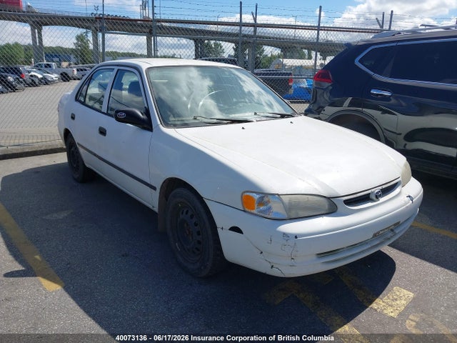 2000 Toyota Corolla Ve/ce/le მანქანა იყიდება აუქციონზე, vin: 2T1BR12E4YC801979, აუქციონის ნომერი: 40073136