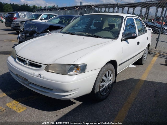 2000 Toyota Corolla Ve/ce/le მანქანა იყიდება აუქციონზე, vin: 2T1BR12E4YC801979, აუქციონის ნომერი: 40073136