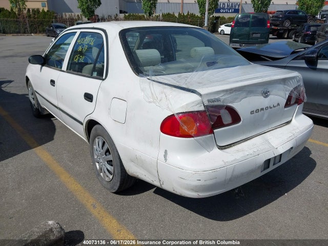 2000 Toyota Corolla Ve/ce/le მანქანა იყიდება აუქციონზე, vin: 2T1BR12E4YC801979, აუქციონის ნომერი: 40073136