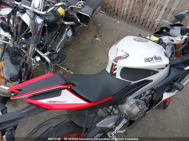 Aukcja sprzedaży 2024 Aprilia Rs 660 Extrema, vin: ZD4KSUR01RS000415, numer aukcji: 40073146