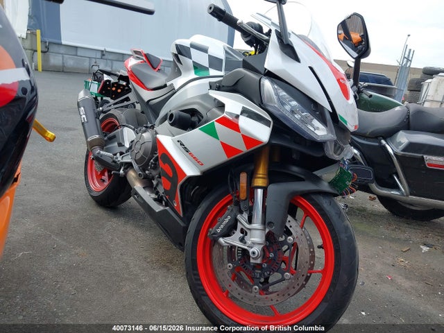 Aukcja sprzedaży 2024 Aprilia Rs 660 Extrema, vin: ZD4KSUR01RS000415, numer aukcji: 40073146
