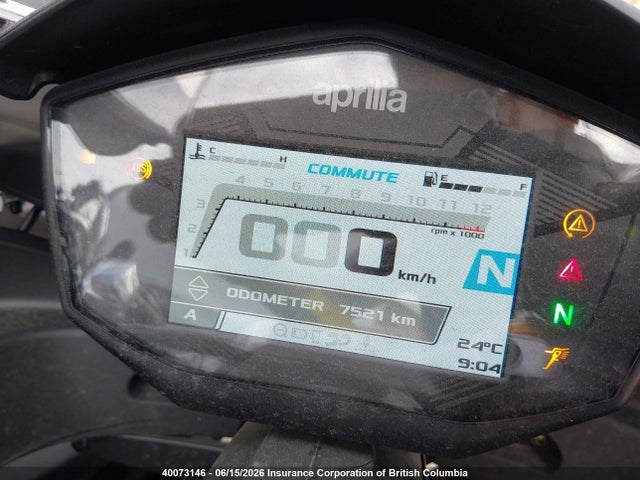 Aukcja sprzedaży 2024 Aprilia Rs 660 Extrema, vin: ZD4KSUR01RS000415, numer aukcji: 40073146