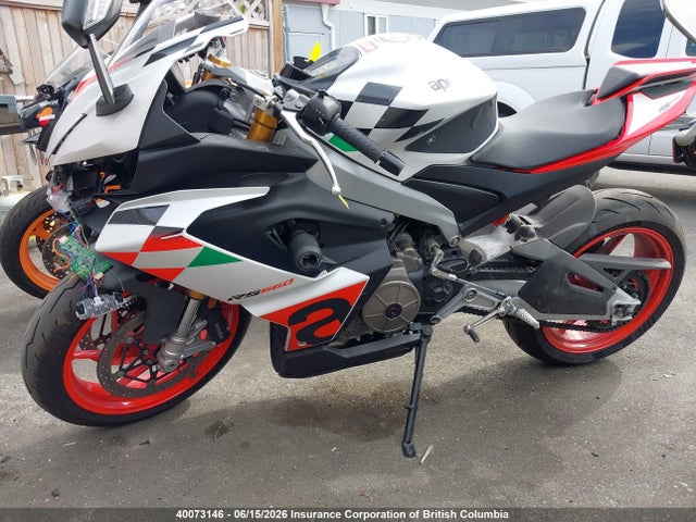 Aukcja sprzedaży 2024 Aprilia Rs 660 Extrema, vin: ZD4KSUR01RS000415, numer aukcji: 40073146