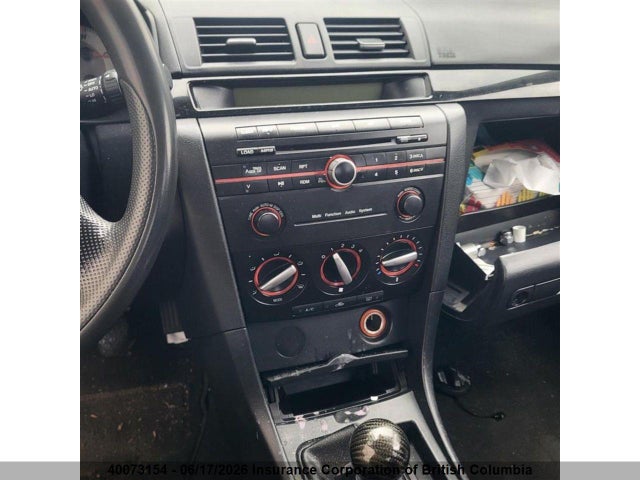 2008 Mazda 3 I მანქანა იყიდება აუქციონზე, vin: JM1BK32F281105084, აუქციონის ნომერი: 40073154
