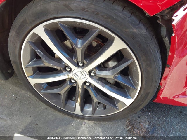 40067934 :رقم المزاد ، 2HGFE1F90NH000365 vin ، 2022 Honda Civic Touring مزاد بيع