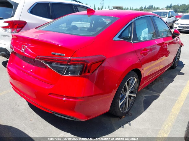 40067934 :رقم المزاد ، 2HGFE1F90NH000365 vin ، 2022 Honda Civic Touring مزاد بيع