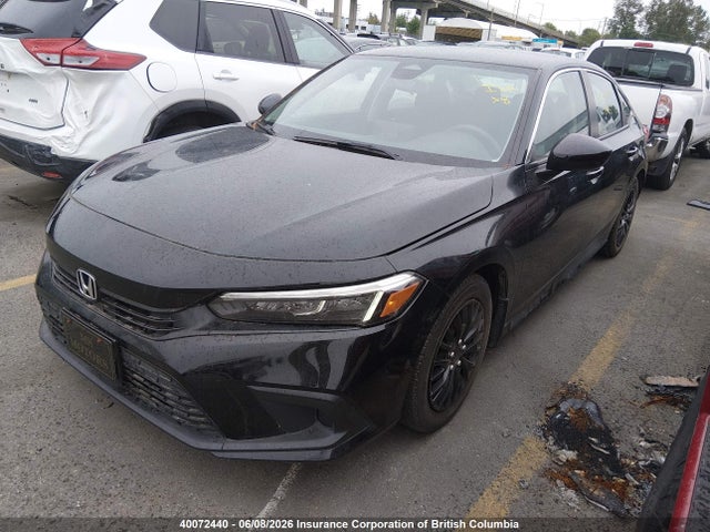 40072440 :رقم المزاد ، 2HGFE2F29NH117760 vin ، 2022 Honda Civic Lx مزاد بيع