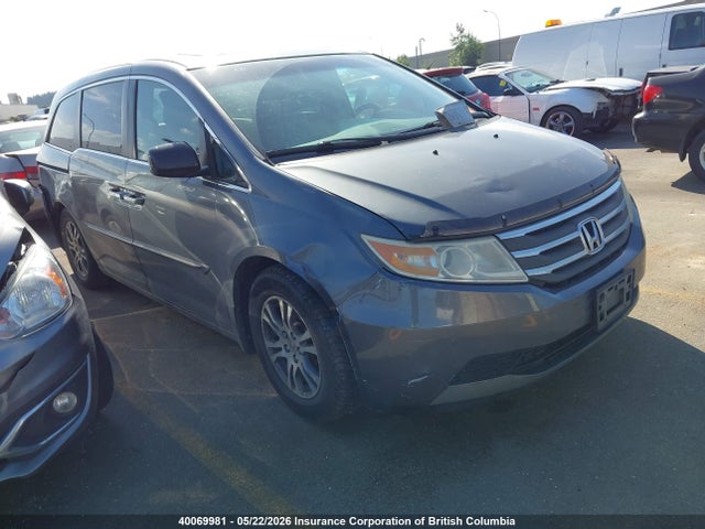 40069981 :رقم المزاد ، 5FNRL5H61BB508292 vin ، 2011 Honda Odyssey Exl مزاد بيع