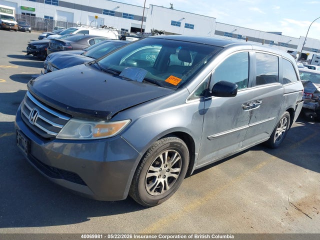 40069981 :رقم المزاد ، 5FNRL5H61BB508292 vin ، 2011 Honda Odyssey Exl مزاد بيع