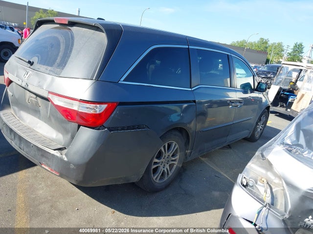 40069981 :رقم المزاد ، 5FNRL5H61BB508292 vin ، 2011 Honda Odyssey Exl مزاد بيع