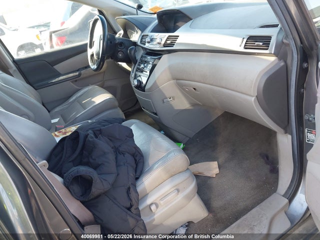 40069981 :رقم المزاد ، 5FNRL5H61BB508292 vin ، 2011 Honda Odyssey Exl مزاد بيع