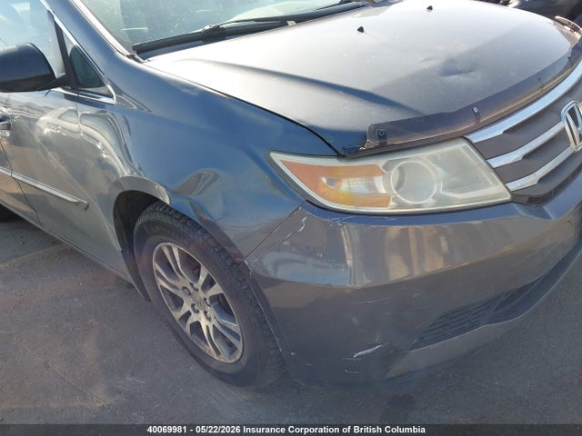 40069981 :رقم المزاد ، 5FNRL5H61BB508292 vin ، 2011 Honda Odyssey Exl مزاد بيع