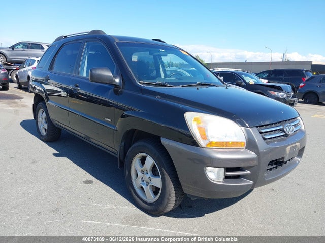 2006 Kia Sportage Lx მანქანა იყიდება აუქციონზე, vin: KNDJE722067272867, აუქციონის ნომერი: 40073189