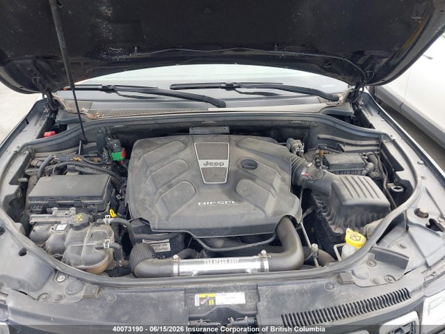 40073190 :رقم المزاد ، 1C4RJFCM8JC432485 vin ، 2018 Jeep Grand Cherokee Overland مزاد بيع