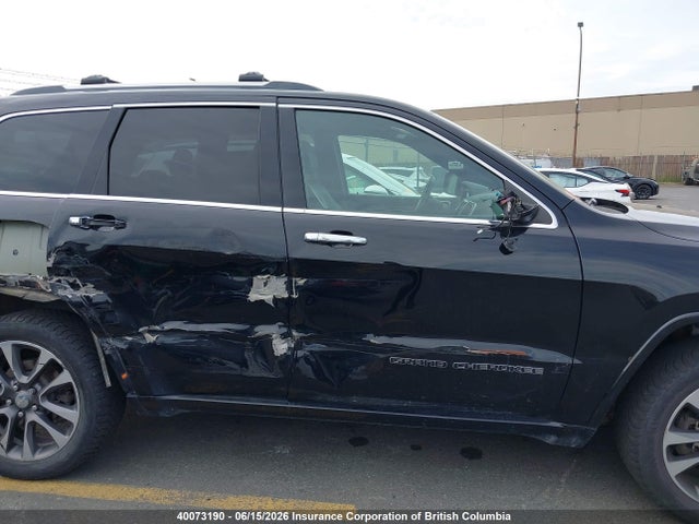 40073190 :رقم المزاد ، 1C4RJFCM8JC432485 vin ، 2018 Jeep Grand Cherokee Overland مزاد بيع