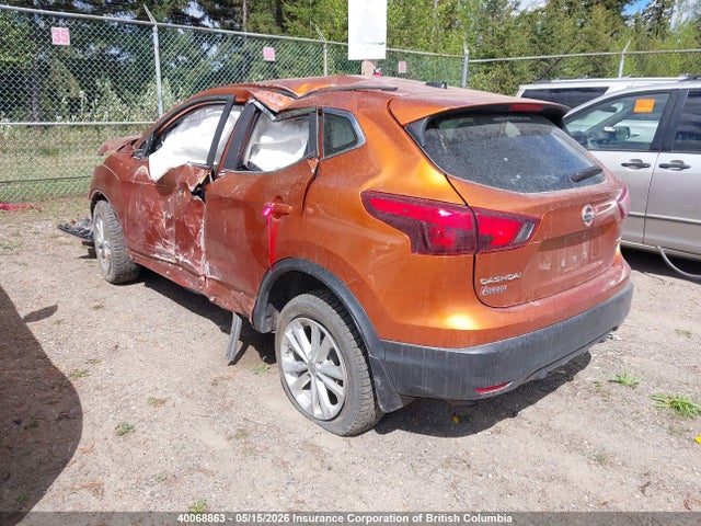 40068863 :رقم المزاد ، JN1BJ1CR7JW280121 vin ، 2018 Nissan Qashqai S/sl/sv مزاد بيع