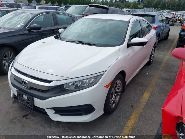 40072557 :رقم المزاد ، 2HGFC2F53JH017888 vin ، 2018 Honda Civic Lx مزاد بيع