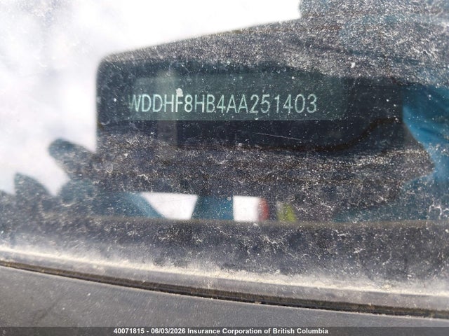 Aukcja sprzedaży 2010 Mercedes-benz E 350 4matic, vin: WDDHF8HB4AA251403, numer aukcji: 40071815