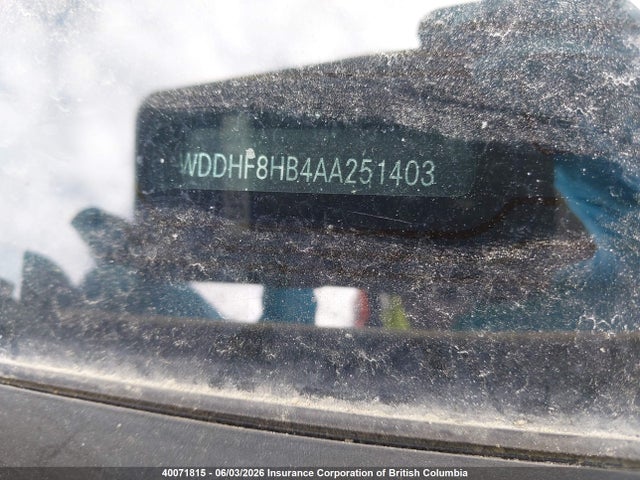 Aukcja sprzedaży 2010 Mercedes-benz E 350 4matic, vin: WDDHF8HB4AA251403, numer aukcji: 40071815