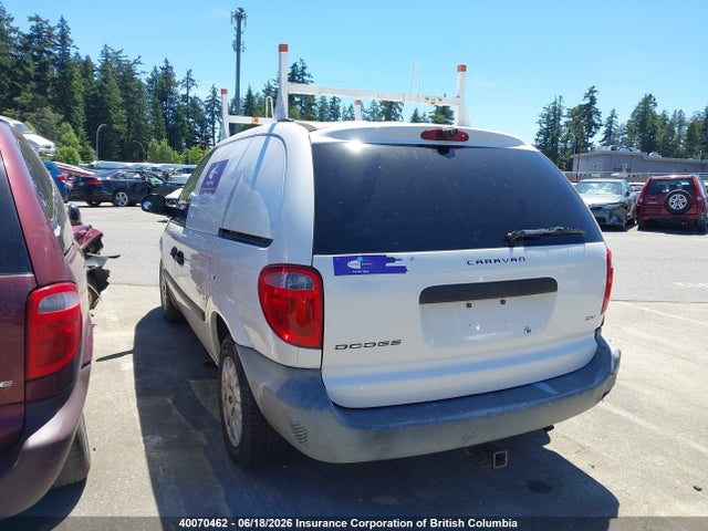 2006 Dodge Caravan C/v მანქანა იყიდება აუქციონზე, vin: 1D4GP21R86B688221, აუქციონის ნომერი: 40070462