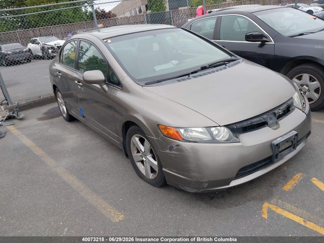 2006 Honda Civic მანქანა იყიდება აუქციონზე, vin: 2HGFA16846H037892, აუქციონის ნომერი: 40073218