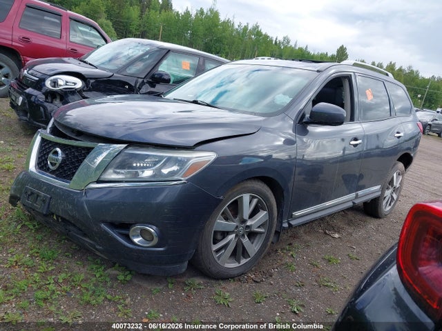 2014 Nissan Pathfinder S/sv/sl/platinum მანქანა იყიდება აუქციონზე, vin: 5N1AR2MM0EC707264, აუქციონის ნომერი: 40073232