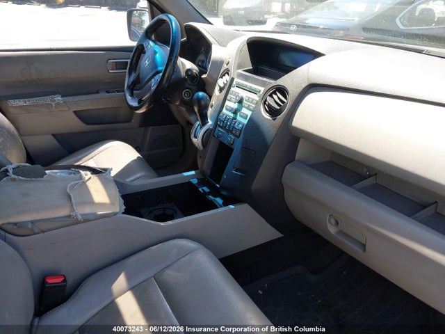 40073243 :رقم المزاد ، 5FNYF4H56AB505097 vin ، 2010 Honda Pilot مزاد بيع