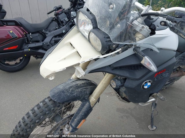 2015 Bmw F800 Gs Adventure მანქანა იყიდება აუქციონზე, vin: WB10B0508FZ305072, აუქციონის ნომერი: 40073257