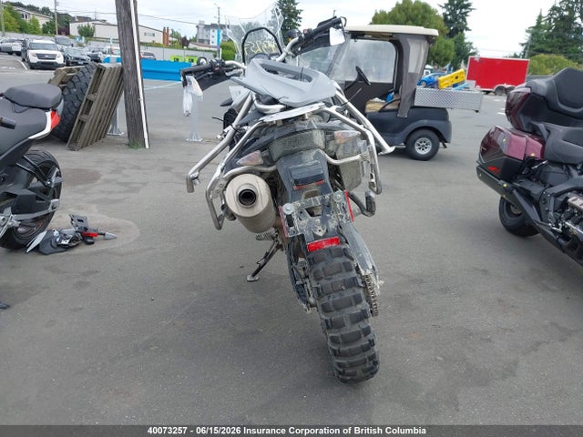 2015 Bmw F800 Gs Adventure მანქანა იყიდება აუქციონზე, vin: WB10B0508FZ305072, აუქციონის ნომერი: 40073257