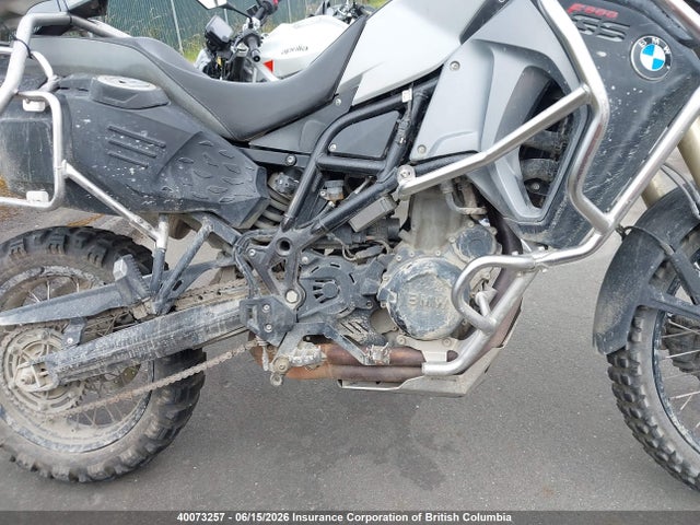 2015 Bmw F800 Gs Adventure მანქანა იყიდება აუქციონზე, vin: WB10B0508FZ305072, აუქციონის ნომერი: 40073257