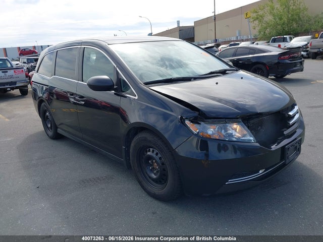 40073263 :رقم المزاد ، 5FNRL5H30EB503451 vin ، 2014 Honda Odyssey Se مزاد بيع