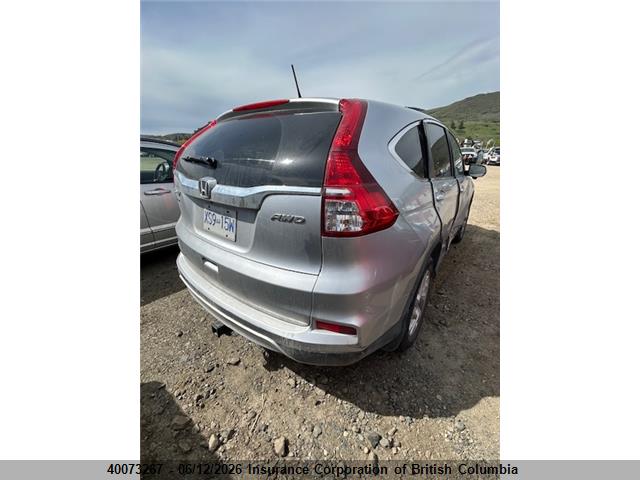 40073267 :رقم المزاد ، 2HKRM4H74FH112011 vin ، 2015 Honda Cr-v مزاد بيع