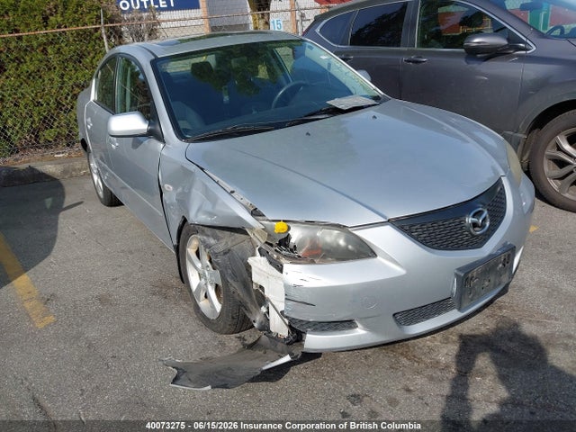 40073275 :رقم المزاد ، JM1BK12FX41141104 vin ، 2004 Mazda 3 I مزاد بيع
