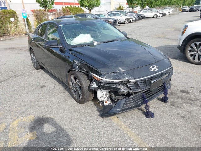 2024 Hyundai Elantra Luxury მანქანა იყიდება აუქციონზე, vin: KMHLN4DGXRU738029, აუქციონის ნომერი: 40073291