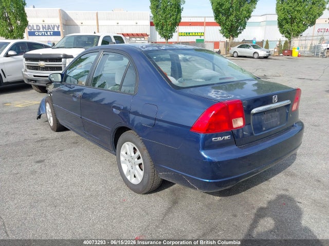 Продаж на аукціоні авто 2001 Honda Civic, vin: 2HGES16621H940882, номер лоту: 40073293