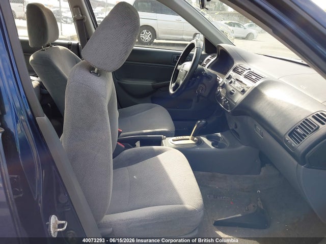 Продаж на аукціоні авто 2001 Honda Civic, vin: 2HGES16621H940882, номер лоту: 40073293