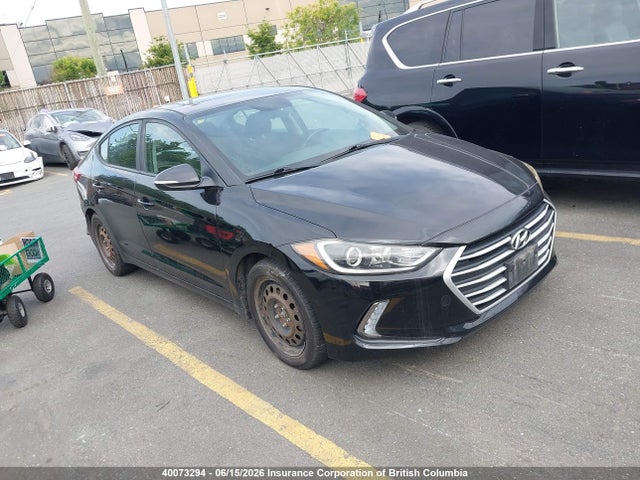 40073294 :رقم المزاد ، KMHD84LF8JU617945 vin ، 2018 Hyundai Elantra Sel/value/limited مزاد بيع
