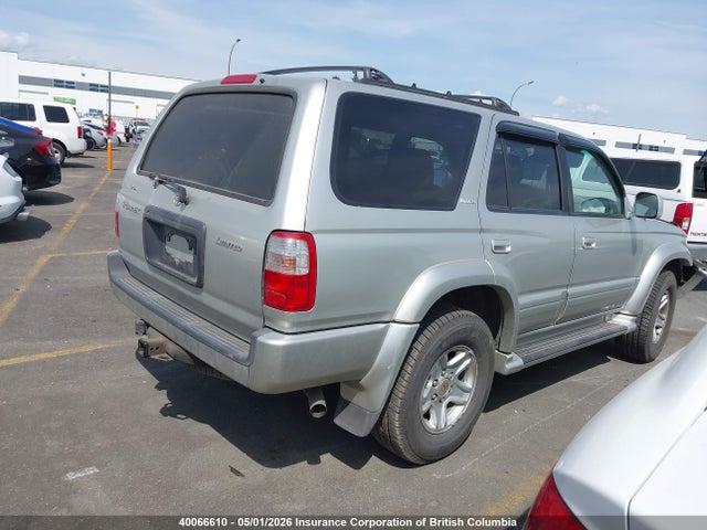 Aukcja sprzedaży 2000 Toyota 4runner Limited, vin: 2BG70621410333742, numer aukcji: 40066610