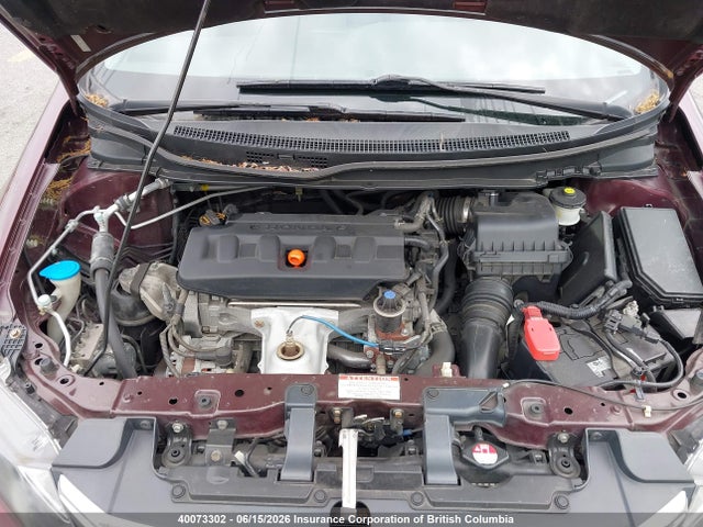 Продаж на аукціоні авто 2012 Honda Civic, vin: 2HGFB2F40CH018753, номер лоту: 40073302