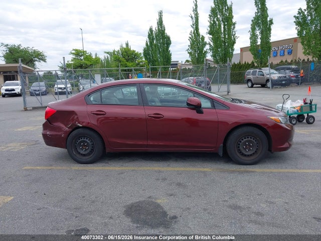 Продаж на аукціоні авто 2012 Honda Civic, vin: 2HGFB2F40CH018753, номер лоту: 40073302