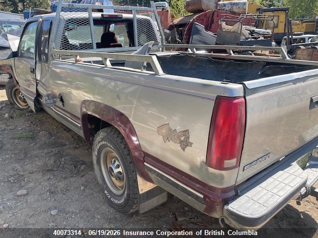 1998 Gmc Sierra მანქანა იყიდება აუქციონზე, vin: 1GTGK29F6WE536779, აუქციონის ნომერი: 40073314