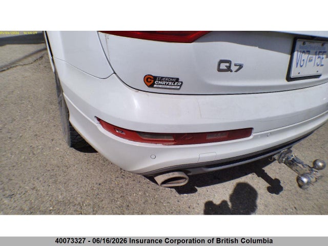 40073327 :رقم المزاد ، WA1MMCFE6DD011040 vin ، 2013 Audi Q7 مزاد بيع