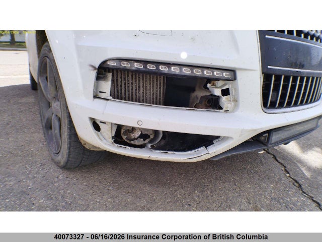 40073327 :رقم المزاد ، WA1MMCFE6DD011040 vin ، 2013 Audi Q7 مزاد بيع