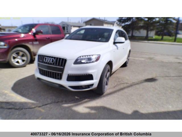 40073327 :رقم المزاد ، WA1MMCFE6DD011040 vin ، 2013 Audi Q7 مزاد بيع