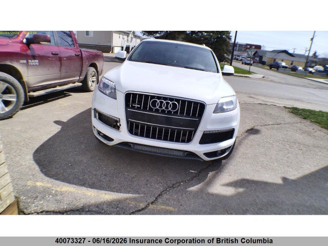 40073327 :رقم المزاد ، WA1MMCFE6DD011040 vin ، 2013 Audi Q7 مزاد بيع
