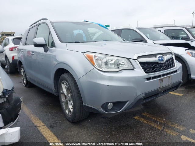 2015 Subaru Forester 2.5i Touring მანქანა იყიდება აუქციონზე, vin: JF2SJCTC1FH806762, აუქციონის ნომერი: 40070003
